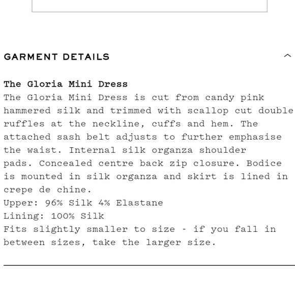 NWT Vampires Wife Silk Mini Dress (2) - Picture 5 of 9